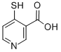 4-Mercaptopyridine-3-carboxylic acid结构式