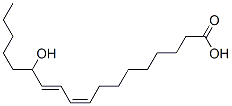 (9Z,11E)-13-Hydroxy-9,11-octadecadienoic acid结构式