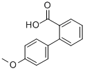 Structure of 4-METHOXY-BIPHENYL-2-CARBOXYLIC ACID