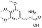 Structure of 2-AMINO-3-(3,4,5-TRIMETHOXY-PHENYL)-PROPIONIC ACID