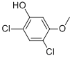 Structure of 2,4-Dichloro-5-methoxyphenol