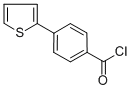 Structure of 4-(2-THIENYL)BENZOYL CHLORIDE