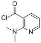 Structure of 3-PYRIDINECARBONYL CHLORIDE,2-(DIMETHYLAMINO)-