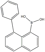 Structure of 8-phenyl-1-naphthalenyl boronic acid