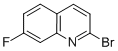Structure of 2-BROMO-7-FLUOROQUINOLINE