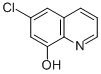 8-氯-6-羟基喹啉结构式