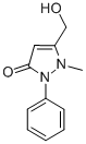 Structure of 3-hydroxymethylantipyrine