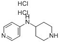 Chemical structure of PIPERIDIN-4-YL-PYRIDIN-4-YL-AMINE X 2 HCL