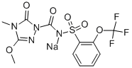 Structure of Flucarbazone sodium