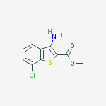 Structure of Methyl 3-amino-7-chlorobenzo[b]thiophene-2-carboxylate
