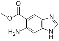 1H-Benzimidazole-5-carboxylicacid,6-amino-,methylester结构式