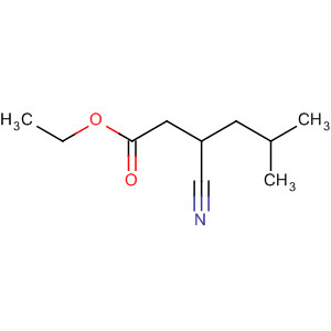 Hexanoic acid, 3-cyano-5-methyl-, ethyl ester, (3R)-结构式