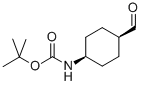 Structure of TERT-BUTYL CIS-4-FORMYLCYCLOHEXYLCARBAMATE