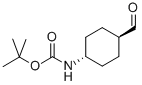 Structure of TERT-BUTYL TRANS-4-FORMYLCYCLOHEXYLCARBAMATE