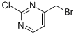 Structure of Pyrimidine,4-(bromomethyl)-2-chloro-