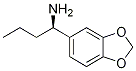Structure of (R)-1-(benzo[d][1,3]dioxol-5-yl)butan-1-amine