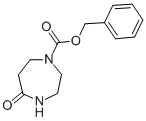 1-Cbz-[1,4]二氮杂庚烷-5-酮结构式