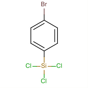 Structure of Silane, (4-bromophenyl)trichloro-