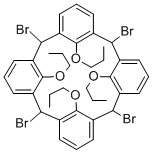 Structure of 5,11,17,23-TETRABROMO-25,26,27,28-TETRAPROPOXYCALIX[4!ARENE, 98