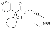 Structure of (S)-DESETHYL OXYBUTYNIN HCL