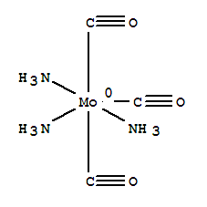 Structure of TRIAMMINEMOLYBDENUM(0) TRICARBONYL