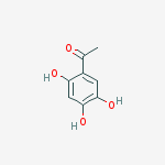 Chemical structure of 2,4,5-trihydroxyacetophenone