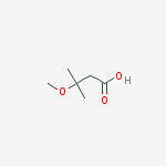 Structure of 3-Methoxy-3-methylbutanoic acid