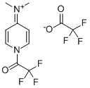 Structure of 4-(DIMETHYLAMINO)-1-(TRIFLUOROACETYL)-PYRIDINIUM TRIFLUOROACETATE