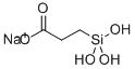 Structure of CARBOXYETHYLSILANETRIOL NA SALT 25% IN WATER
