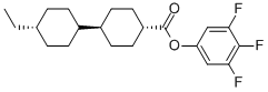 Structure of TRANS,TRANS-3,4,5-TRIFLUOROPHENYL 4-ETHYLBICYCLOHEXYL-4-CARBOXYLATE