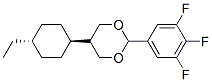 Structure of 5-[5-trans-(4-trans-Ethylcyclohexyl)-1,3-dioxan-2-yl]-1,2,3-trifluorbenzol
