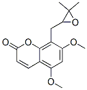 Structure of (+)-8-[(3,3-Dimethyloxiran-2-yl)methyl]-5,7-dimethoxy-2H-1-benzopyran-2-one