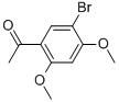 Structure of ETHANONE, 1-(5-BROMO-2,4-DIMETHOXYPHENYL)