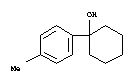 1-(p-Tolyl)cyclohexanol结构式