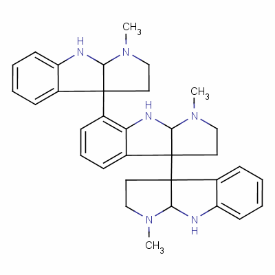 Structure of hodgkinsine