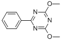 Structure of 2,4-DIMETHOXY-6-PHENYL-1,3,5-TRIAZINE