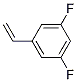 Structure of 3,5-Difluorostyrene 99%
