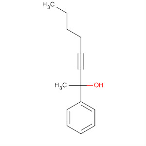Benzenemethanol, a-1-hexynyl-a-methyl-结构式