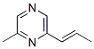 Structure of 2-Methyl-6-[(E)-1-propenyl]pyrazine