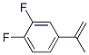 BENZENE, 1,2-DIFLUORO-4-(1-METHYLETHENYL)-结构式