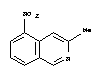 Structure of 3-METHYL-5-NITROISOQUINOLINE