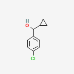 Structure of 4-Chloro-alpha-cyclopropylbenzyl alcohol
