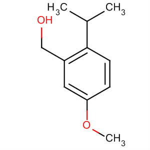 Structure of Benzenemethanol, 4-methoxy-a-(1-methylethyl)-