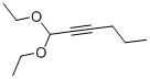 Structure of 2-HEXYNAL DIETHYL ACETAL