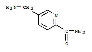 Structure of 2-Pyridinecarboxamide,5-(aminomethyl)-