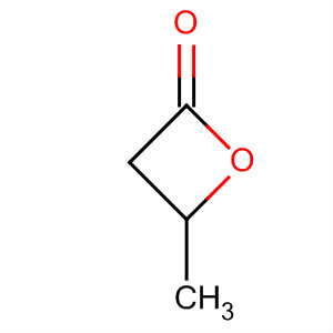 Structure of 2-Oxetanone, 3-methyl-