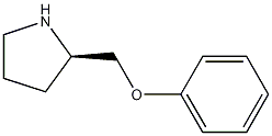 (R)-2-(PHENOXYMETHYL)-PYRROLIDINE结构式