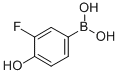3-氟-4-羟基苯硼酸结构式