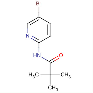 Structure of Propanamide, N-(5-bromo-2-pyridinyl)-2,2-dimethyl-
