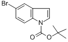 Structure of TERT-BUTYL 5-BROMOINDOLE-1-CARBOXYLATE